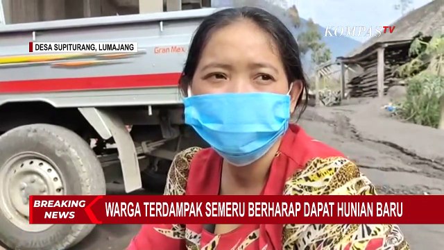 Kisah Pengungsi Korban Bencana Semeru, Ada yang Mengungsi di Bak Truk Ditutupi Atap Terpal