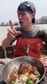 Live broadcast Fisherman cooking seafood so yummy and deliceous - mukbang seafood 2021