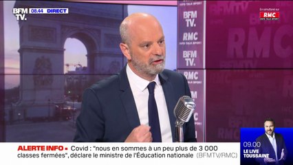 Jean-Michel Blanquer: "L'immense majorité de la population est convaincue de la pertinence de la laïcité"