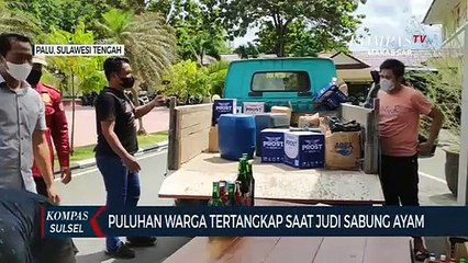Puluhan Warga Tertangkap Saat Judi Sabung Ayam