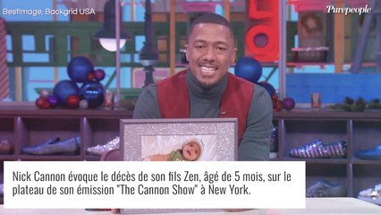 Nick Cannon de retour au travail après la mort de son bébé de 5 mois, il s'explique