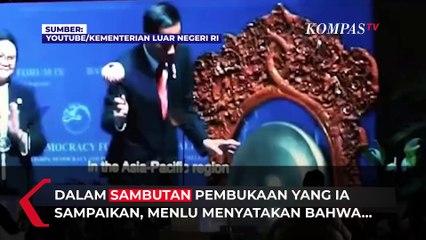 Buka Bali Democracy Forum 2021, Menlu Retno: Kondisi Global Mulai Pulih dari Pandemi