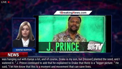 J. Prince Details How He Helped Kanye West and Drake Squash Their Beef - 1breakingnews.com