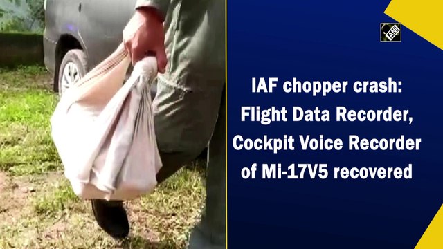 IAF chopper crash: Flight Data Recorder, Cockpit Voice Recorder of Mi-17V5 recovered