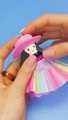 How To Make An Easy DIY Miniature Doll At Home