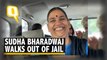 Watch | Sudha Bharadwaj Released From Jail, 3 Years After Arrest in Bhima Koregaon Case