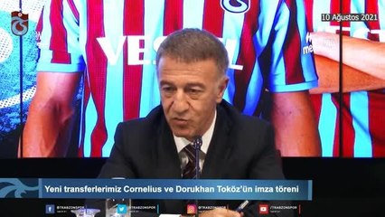 Trabzonspor'da Dorukhan ve Cornelius, 61 biner fidan bağışı yaptı