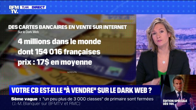 Des cartes bancaires peuvent-elles se retrouver en vente sur le Dark Web ? BFMTV répond à vos questions