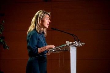 Yolanda Díaz: "El sindicalismo será capital en el debate sobre la tecnología con derechos"