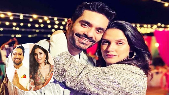 क्या Neha Dhupia ने लीक की Katrina Kaif-Vicky Kaushal के वेडिंग वेन्यू की इंसाइड फोटो?