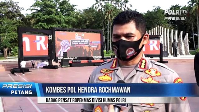 Persiapan Puncak Acara Lomba Orasi Unjuk Rasa 2021 Piala Kapolri