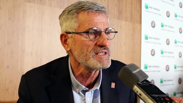 FFT - Gilles Moretton sur la nomination d'Amélie Mauresmo, directrice de Roland-Garros : On a été choisi pour ça, pour ce changement !