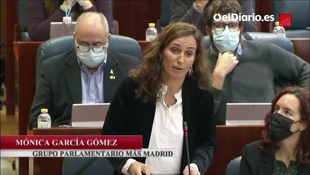 Mónica García, a Ayuso: Esto no es un ataque únicamente a las leyes LGTBI, es poner en peligro el mejor espíritu de Madrid: la libertad, la diversidad y el orgullo