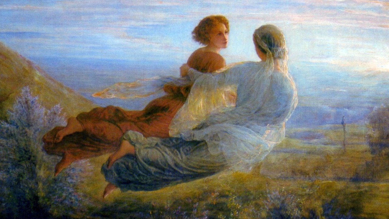 08 "Silently, the soul flew by the heavens...". (Sings by Oksana Gachechiladze)