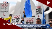 UK at Canada, magsasagawa na rin ng diplomatic boycott sa 2022 Winter Olympics at Paralympics