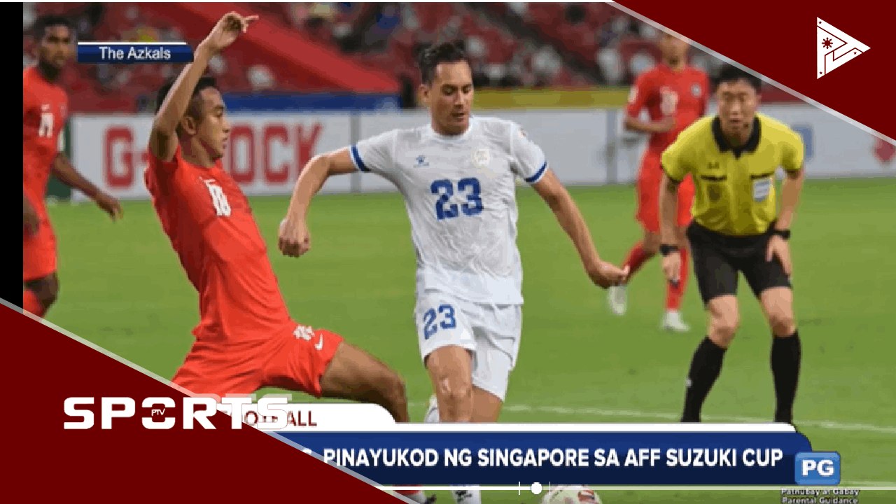 Azkals, pinayukod ng Singapore sa AFF Suzuki Cup
