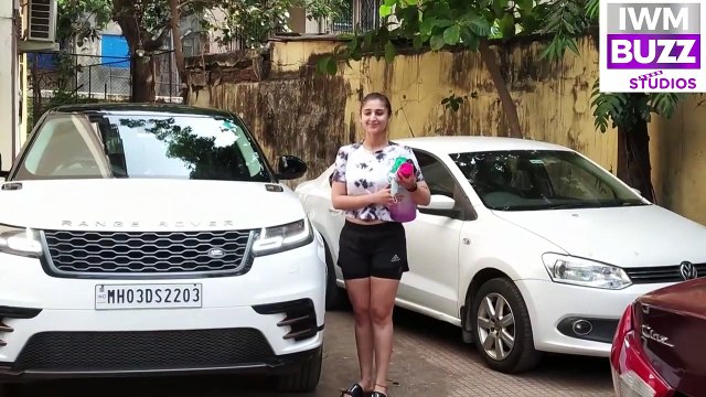 Dhvani Bhanushali spotted at Pilates Gym Santacruz