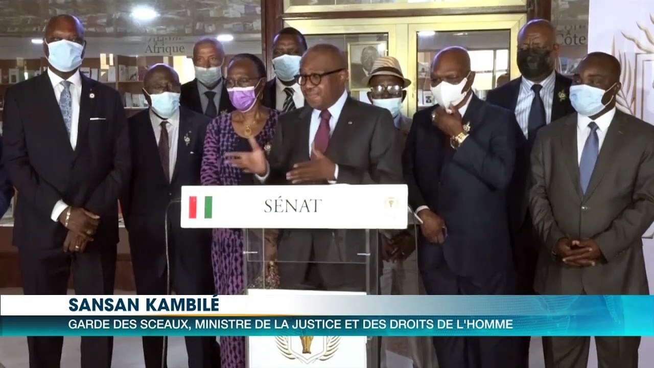Sénat : Sansan Kambilé fait adopter deux lois sur le code pénal et les violences domestiques