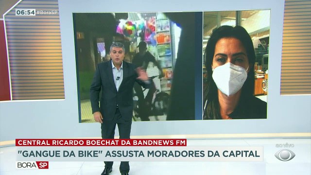 A Gangue da bike vem assustando os moradores do centro de São Paulo. Criminosos se aproveitam da distração dos pedestres para furtar celulares