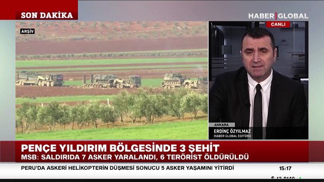 MSB: Pençe-Yıldırım operasyon bölgesinde 3 asker şehit, 7 asker yaralı