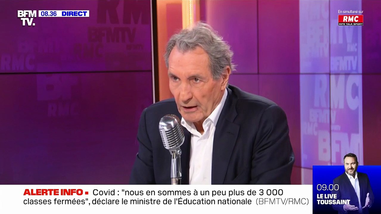 Jean-Michel Blanquer, invité de l'émission Bourdin Direct sur RMC/BFMTV