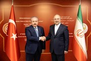 TBMM Başkanı Şentop, İran İslami Danışma Meclisi Başkanı Ghalibaf ile görüştü (2)