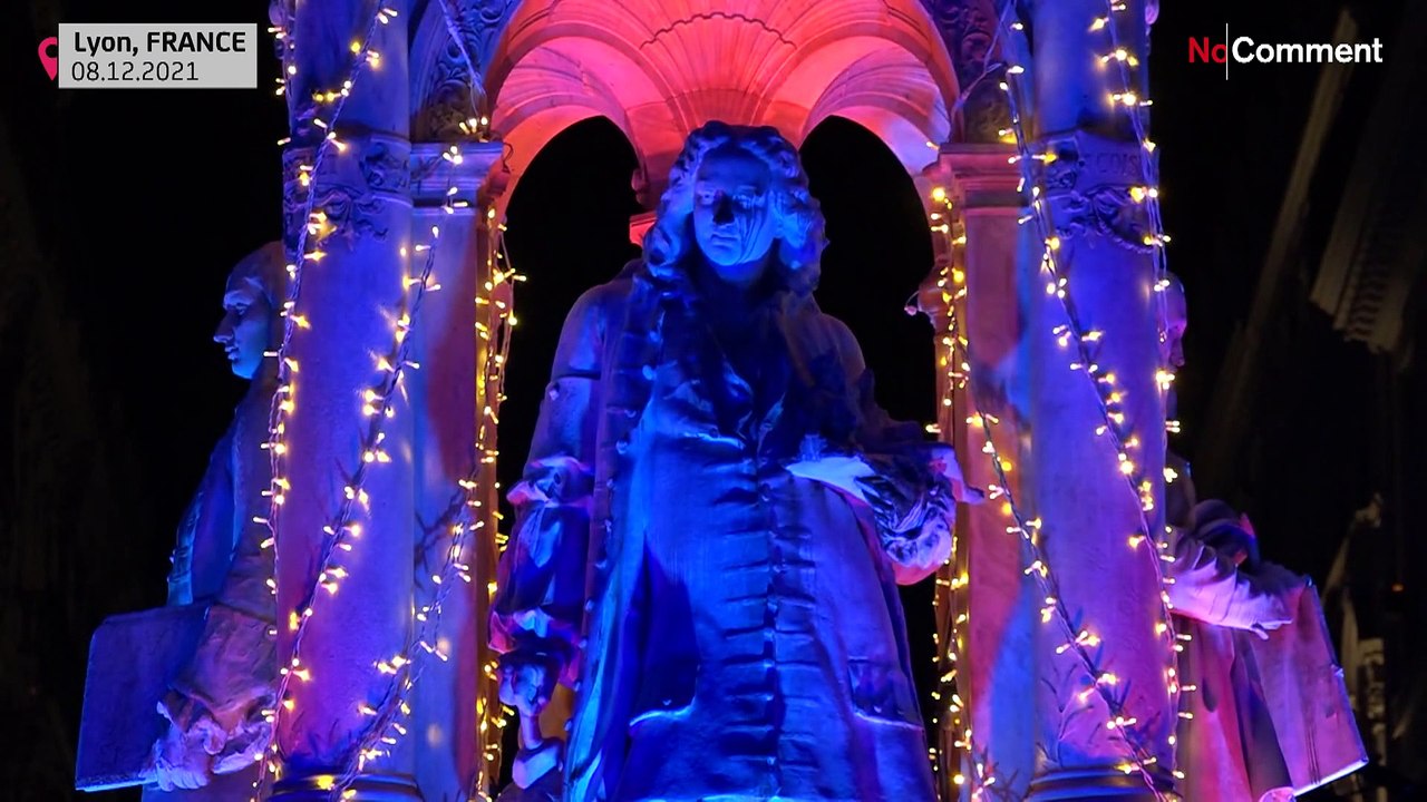 Lyon s'illumine à nouveau pour la traditionnelle Fête des Lumières