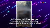 Dendam Militer Myanmar Bakar Hidup-Hidup Warga Sipil