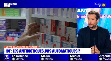 Votre Santé Paris (02/12) : IDF, les antibiotiques, pas automatiques ?