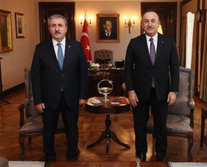 Son dakika haberleri... Bakan Çavuşoğlu, Destici ile görüştü