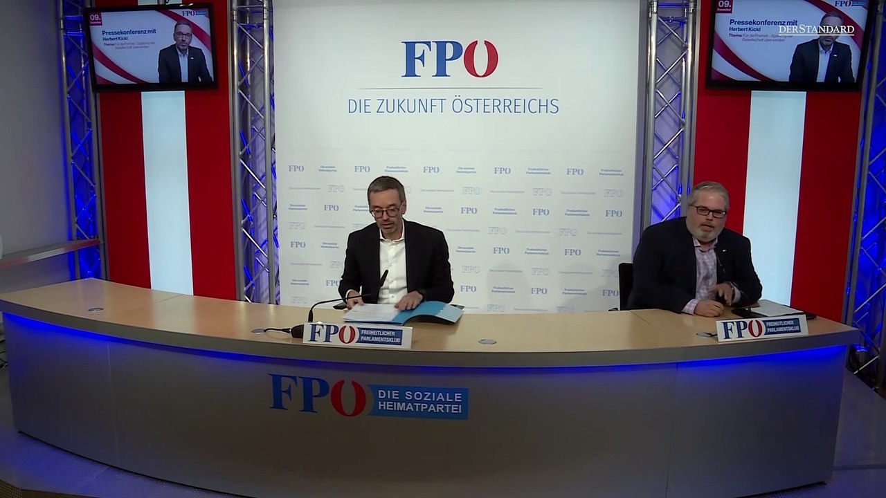 Impfpflicht - Kickl hält Demoaufruf gar nicht für nötig