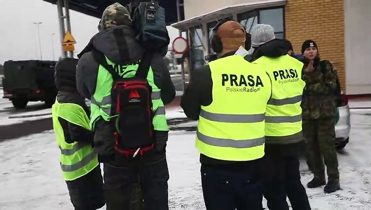 Wie ist die Situation an der Grenze zwischen Polen und Belarus? Dreh unter Aufsicht