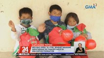 Mga mag-aaral sa Atok, Benguet maagang nakatangap ng pamasko mula sa GMA Kapuso Foundation | 24 Oras