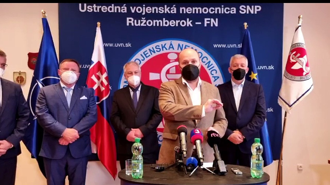 ZÁZNAM: J. Naď: Na rozvoj ÚVN v Ružomberku sme za dva roky získali 37 miliónov eur