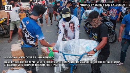 Illegal vendors unmasked