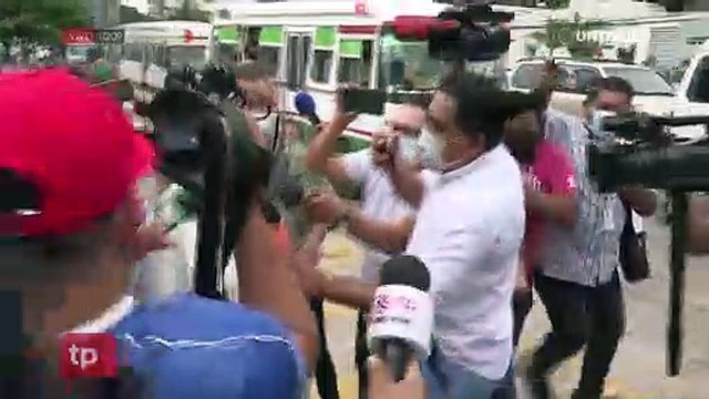 Angélica Sosa llega a la Fiscalía para declarar por el caso ítems fantasmas: Doy la cara