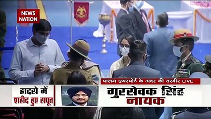 Body of 13 jawans including CDS Bipin Rawat and his wife  arrived Delh