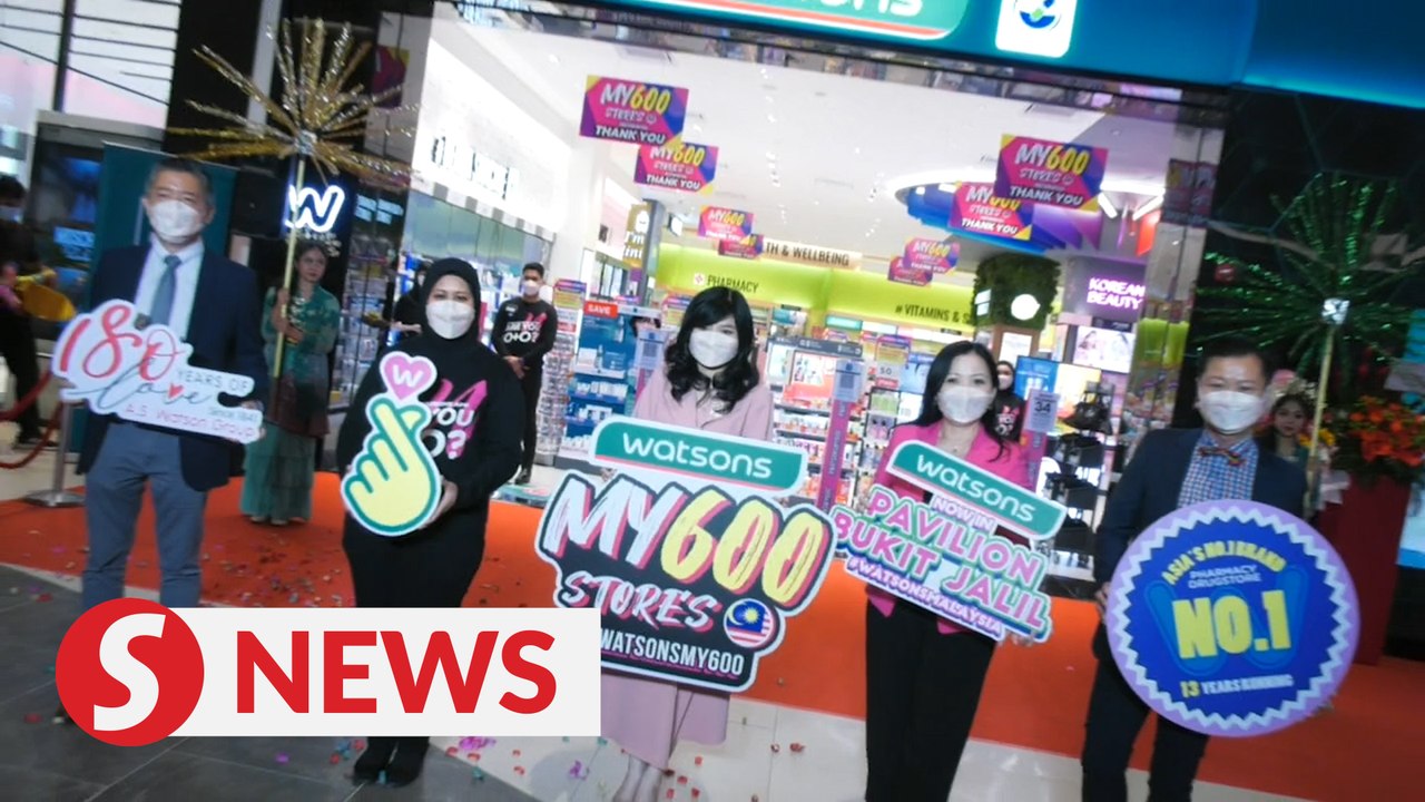 Watsons celebrates milestone with its 600th store