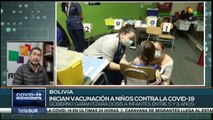 Pdte. Luis Arce anuncia vacunación a niños entre 5 y 11 años en Bolivia