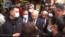 Kılıçdaroğlu'yla yolda karşılaşan kadın dert yandı: Bugün çocuğumu okula aç gönderdim, tüm Türkiye duysun