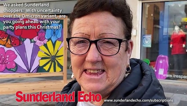 Omicron: We asked shoppers - do you plan to go ahead with your Christmas partying plans?