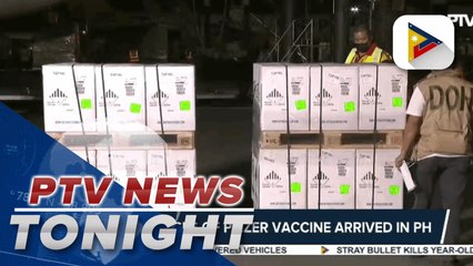 Download Video: Over 1.017-M doses of Pfizer vaccine arrived in PH; 2.9-M Moderna and 698,600 AstraZeneca vaccine doses to arrive tomorrow