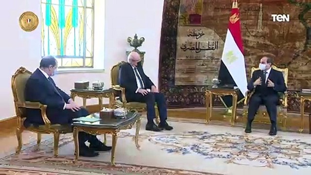 الرئيس السيسي يستقبل رئيس الوزراء اللبناني نجيب ميقاتي بقصر الاتحادية.. و وزير خارجية دولة إسرائيل