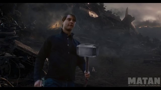Bully Maguire Lifts Thors Hammer || Tobey Maguire in MCU
