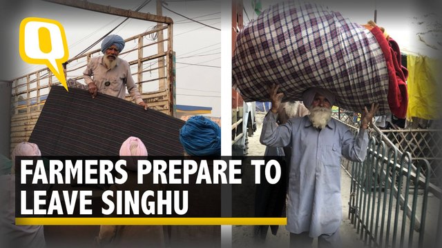 Tents Being Removed, Luggage Packed: Farmers Prepare to Leave Singhu After an Year of Protest