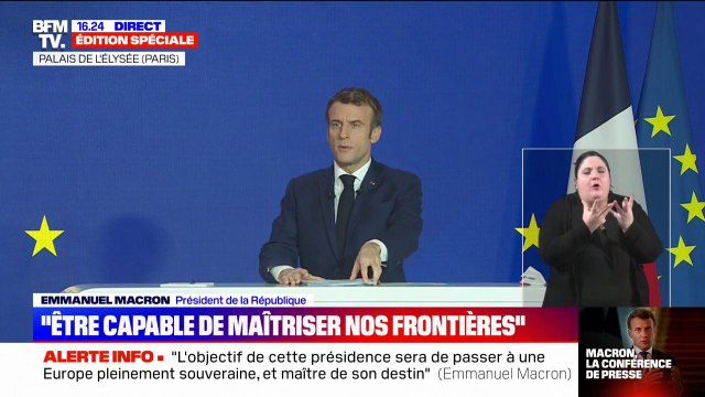 Emmanuel Macron veut initier une réforme de l'espace Schengen pour avoir une politique cohérente de maîtrise de nos frontières extérieures