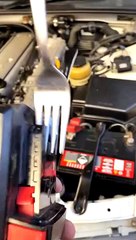 Fork Tines Jump Start Car Battery