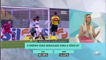 O GRÊMIO VAI CAIR? O tricolor gaúcho precisa vencer hoje o Atlético-MG e torcer por derrotas de Juventude e Bahia. Ainda dá? Para o Denílson Show, o Grêmio não merece terminar na Série A. #JogoAberto