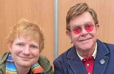 Ed Sheeran a ‘failli’ tuer Elton John avec… une cloche !