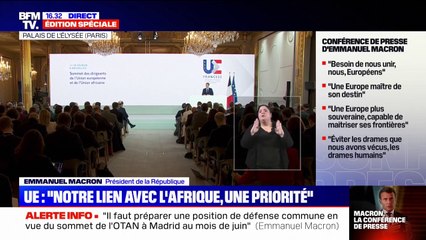 Emmanuel Macron veut "refonder un New Deal économique et financier avec l'Afrique"
